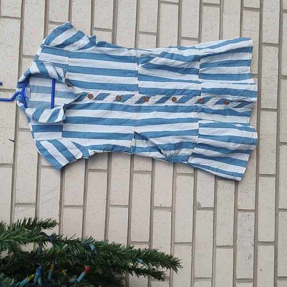 Blue/White Stripe dress - Picture 5 of 11